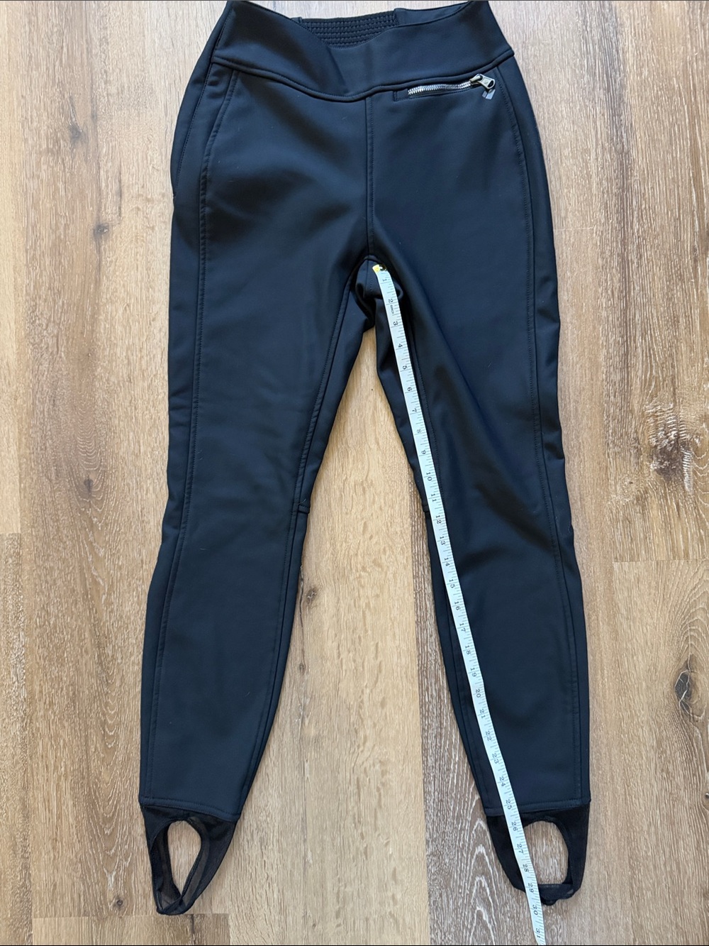 Obermeyer Black Women’s Stirrup Ski Pants with Zipper Pocket size 6 - Picture 5 of 10